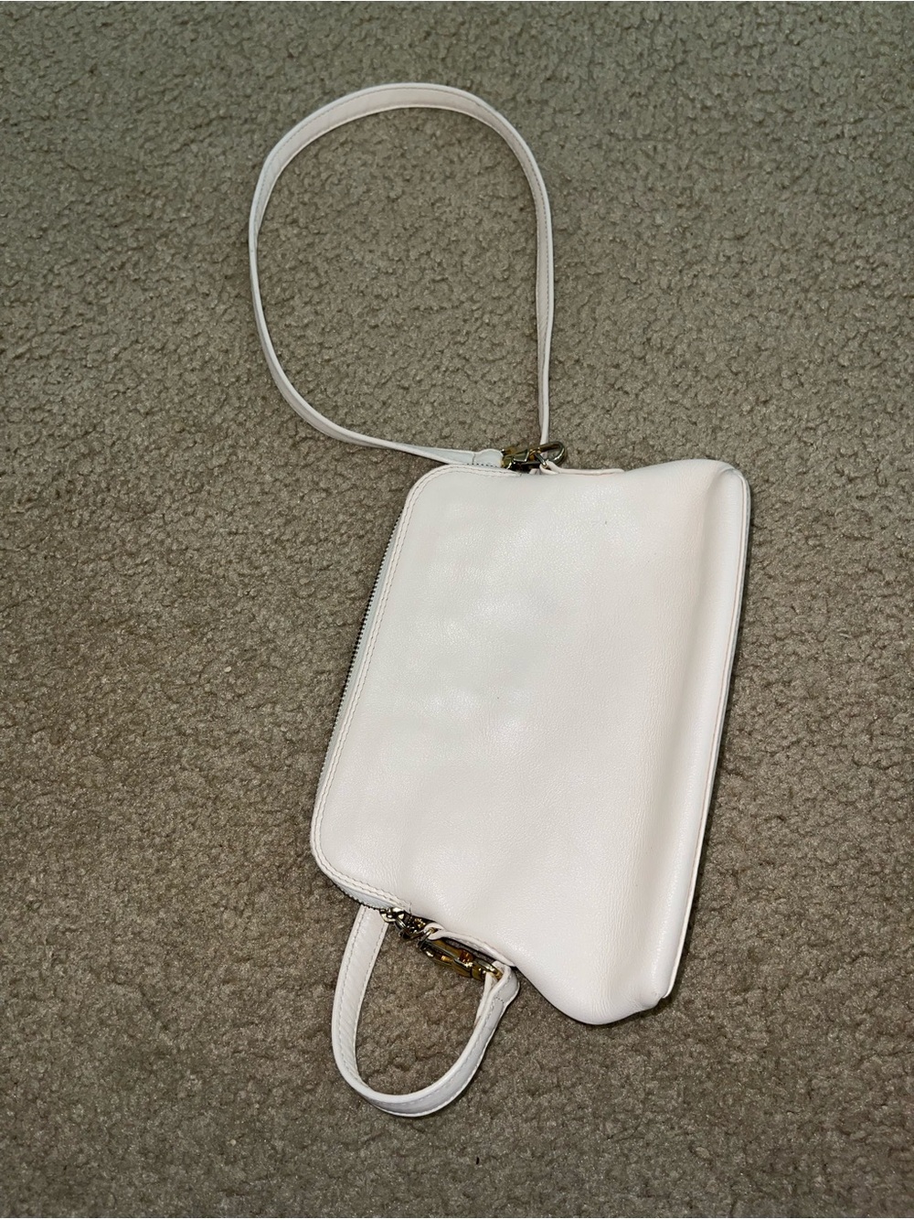 Paloma Picasso White Cross Accent Crossbody Bag - Picture 3 of 4